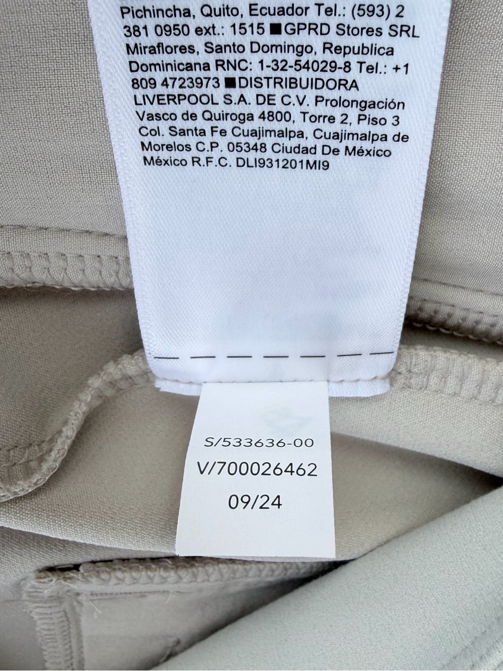 NWT Athleta Endless High Rise Straight Leg Pant - Beige Size 0 - Picture 9 of 12